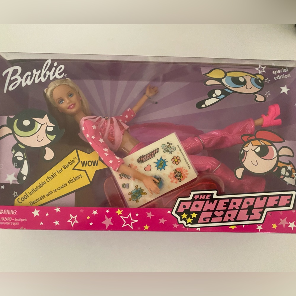 Barbie Powerpuff Girls Doll with Pink Outfit